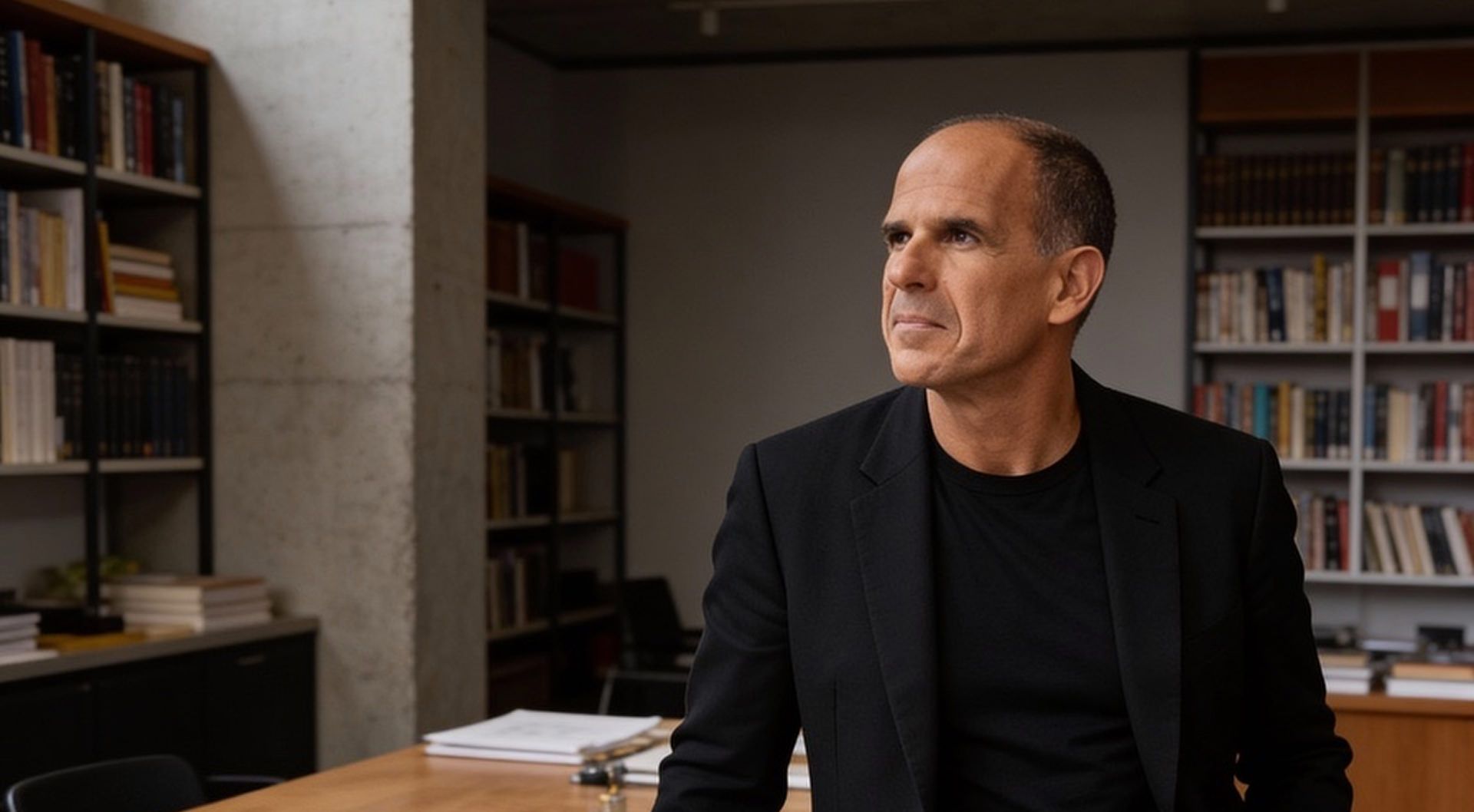 Marcus Lemonis at his desk
