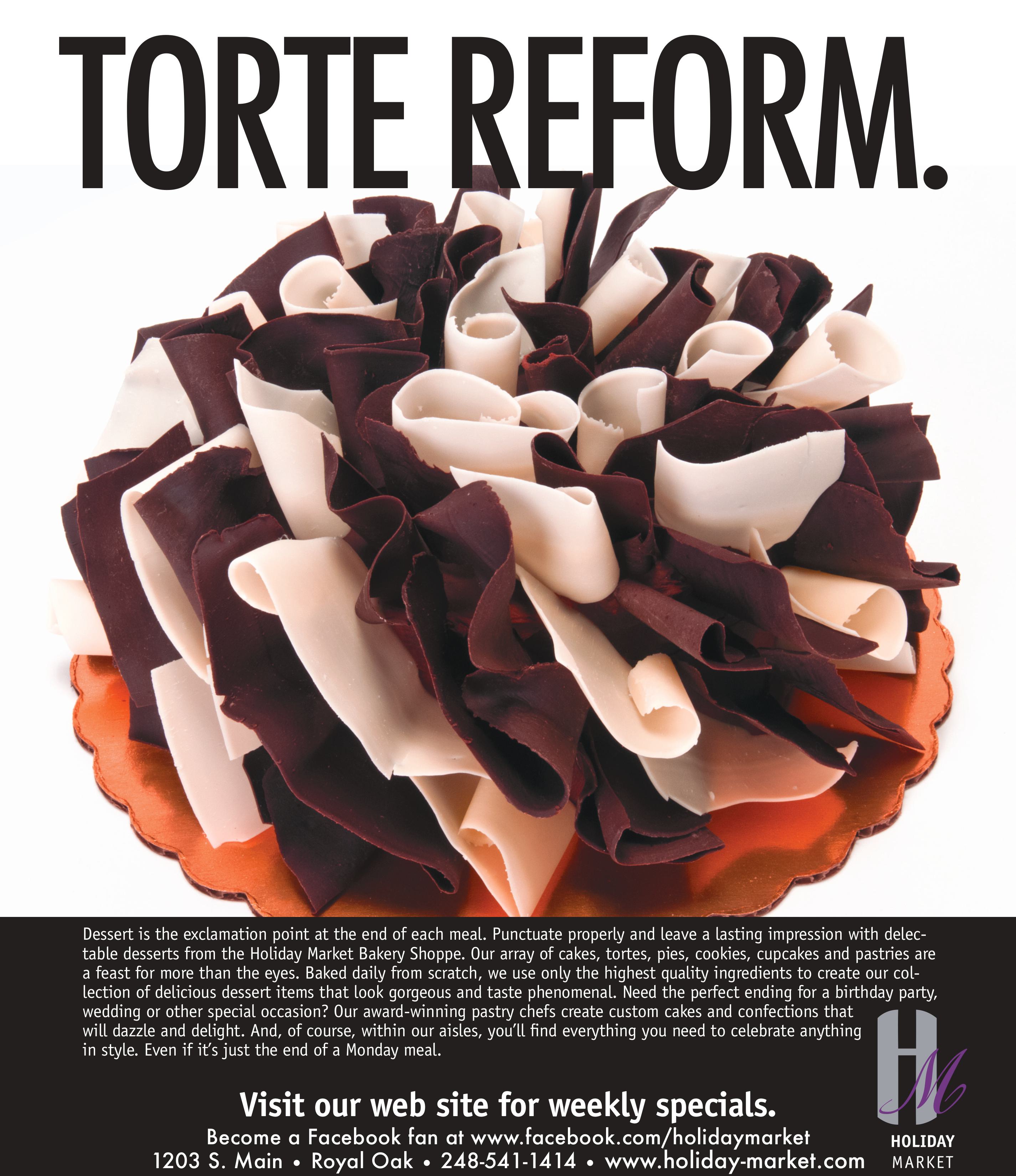 Holiday Market Print Ads