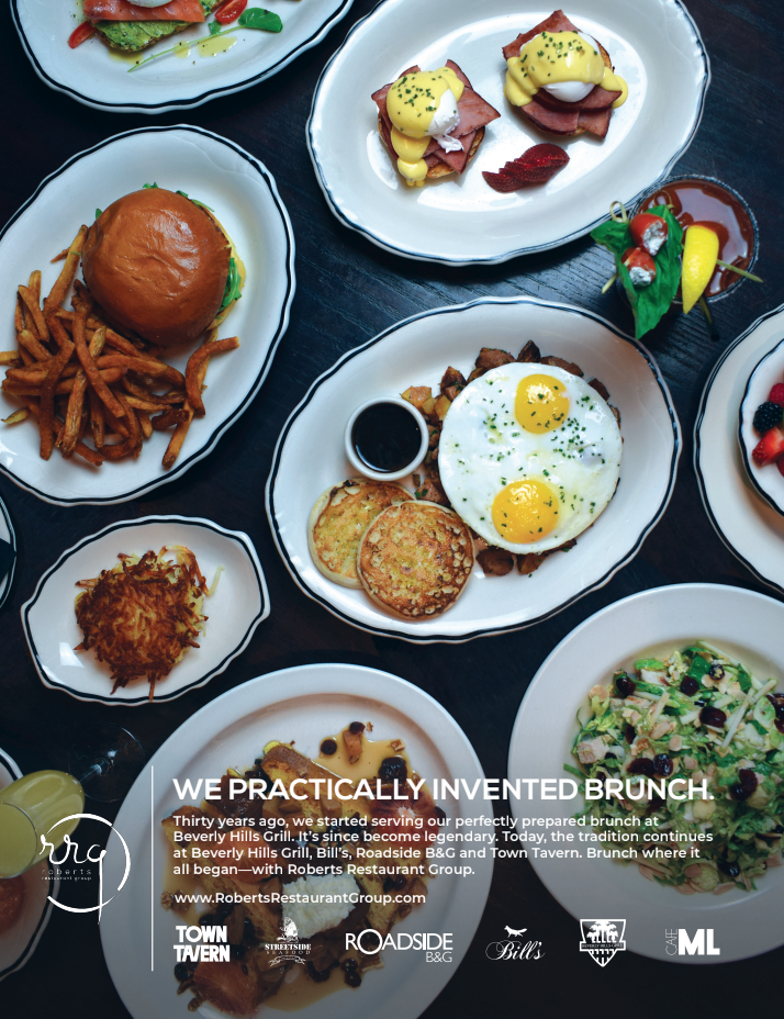 Roberts Restaurant Group Brunch Print Ad