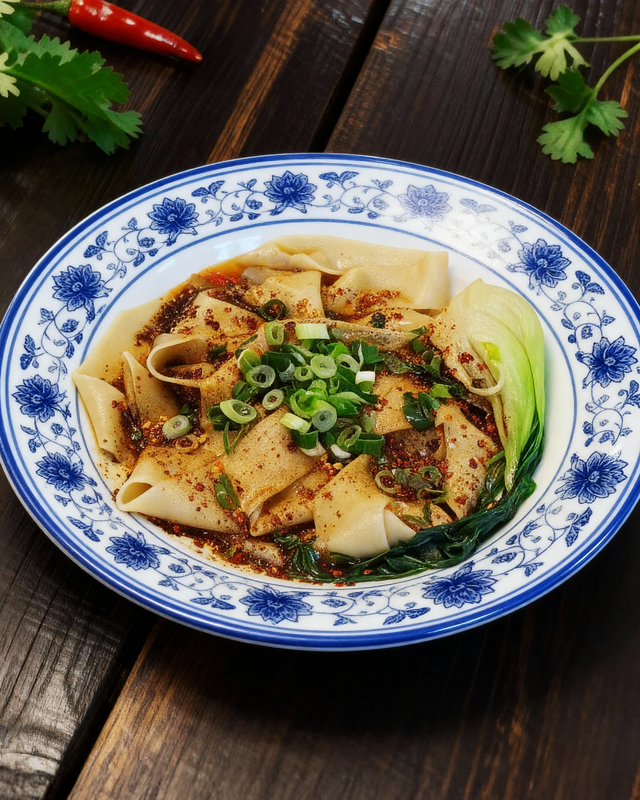 Biangbiang-Nudeln mit Chili-Oil