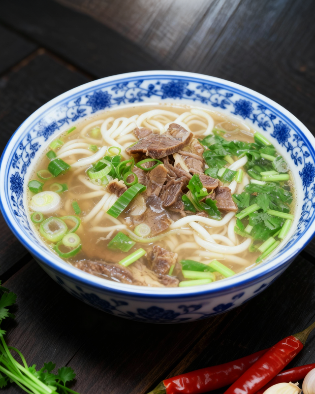 Lanzhou-Rindfleischnudeln