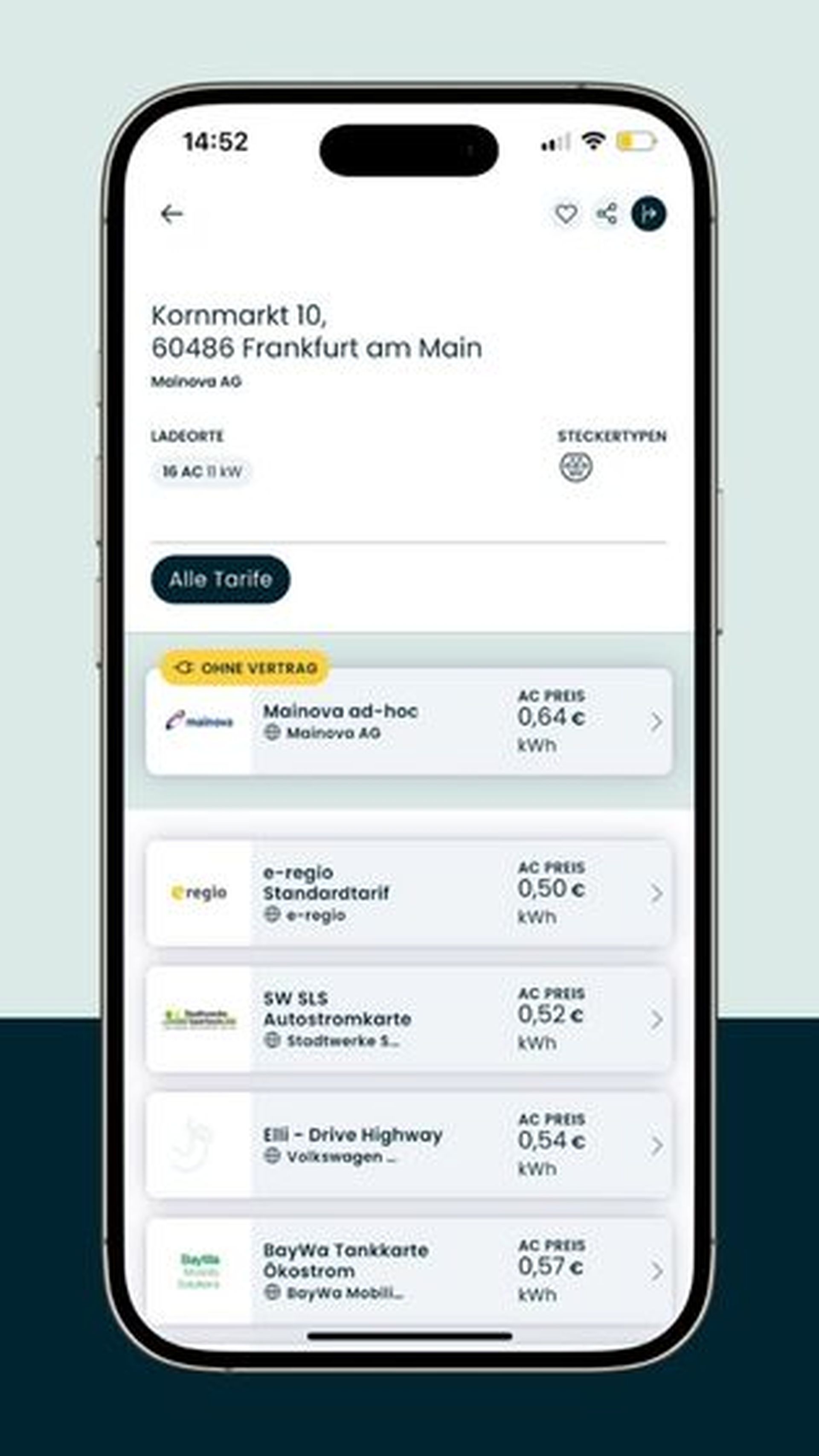 Lowago App Preise Ladestation