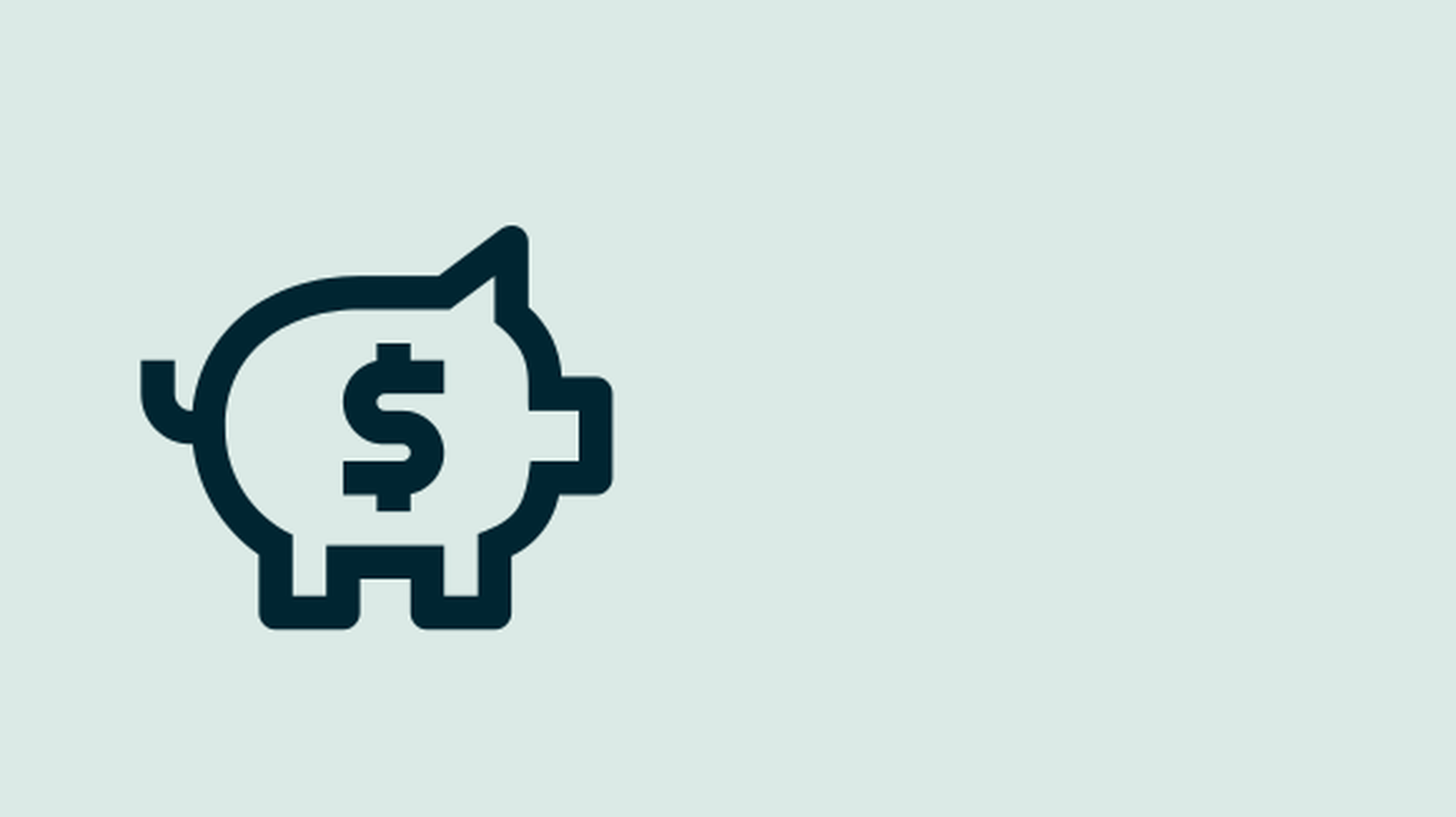 Sparschwein mit Dollar Zeichen Icon