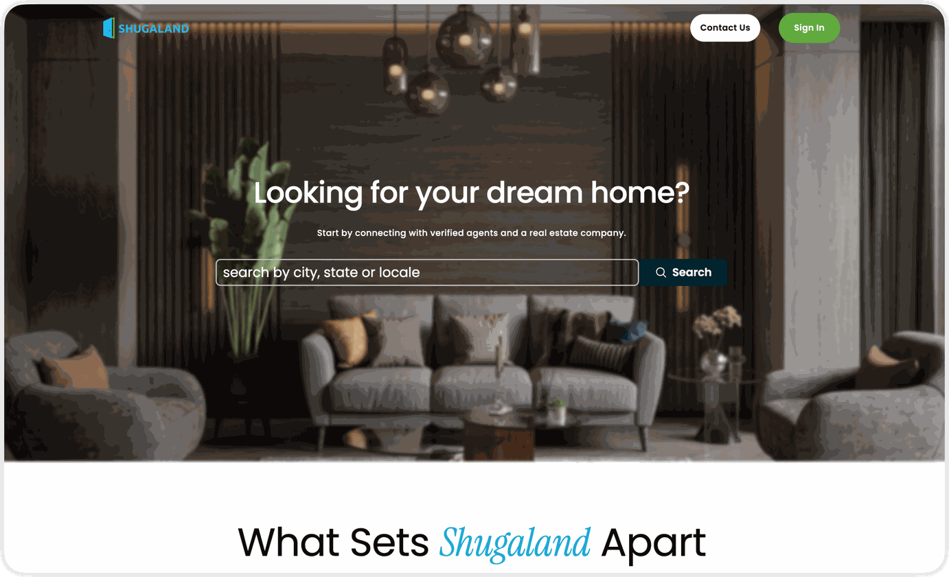 Shugaland main
