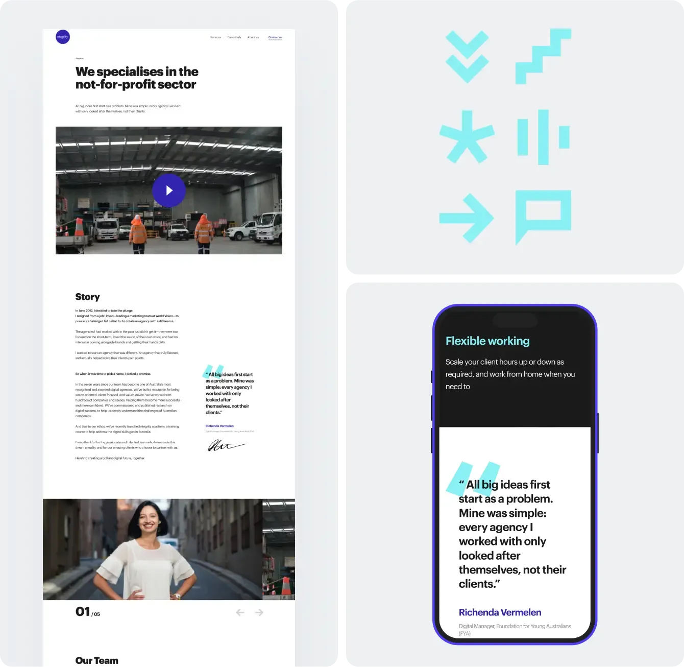 Ntegrity other pages