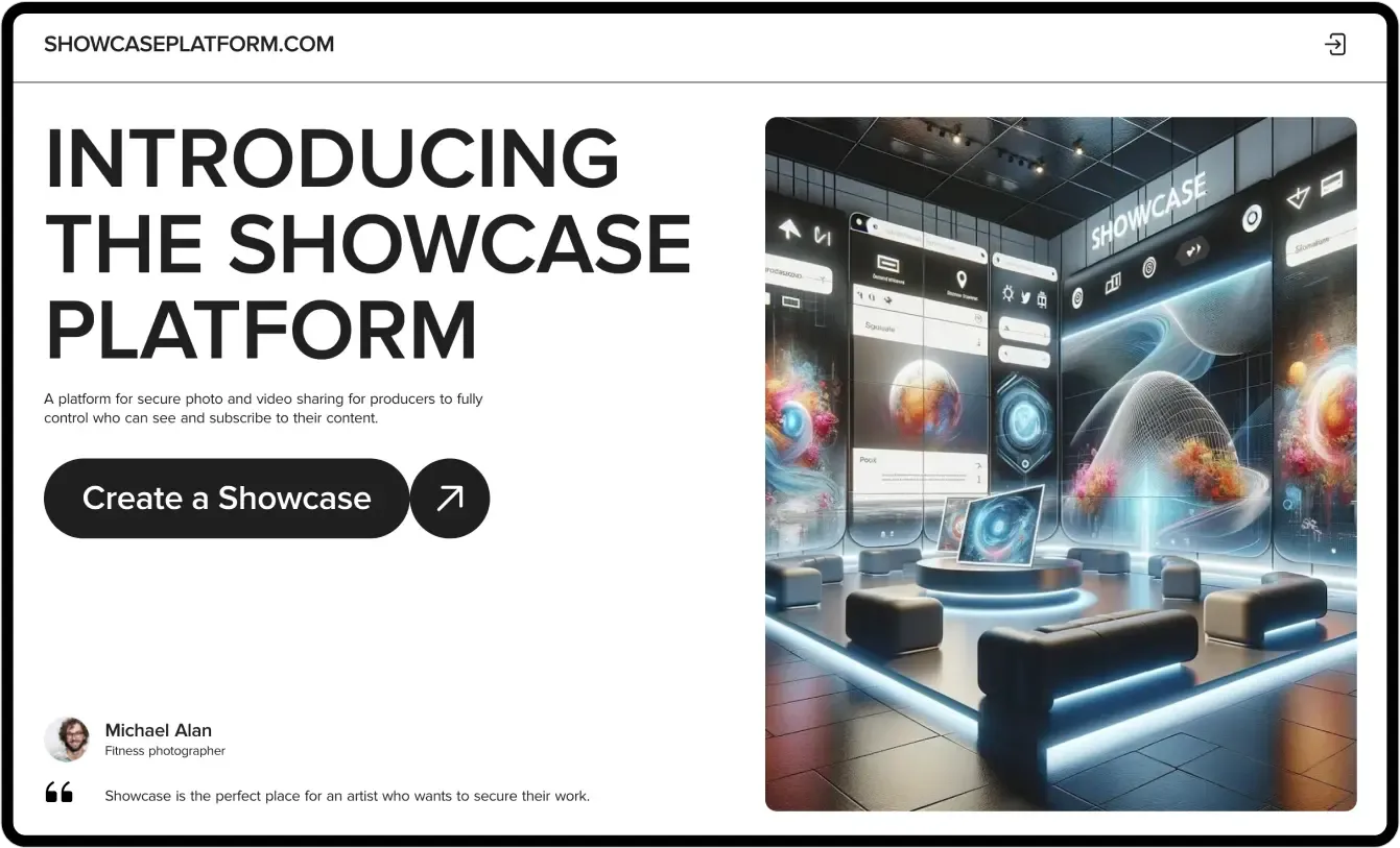 Showcase main