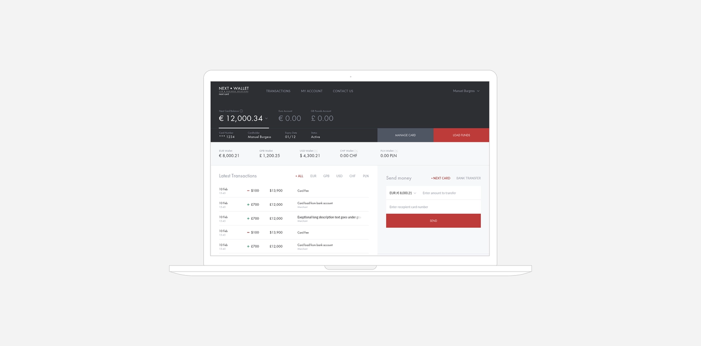 Next Wallet challenge 3