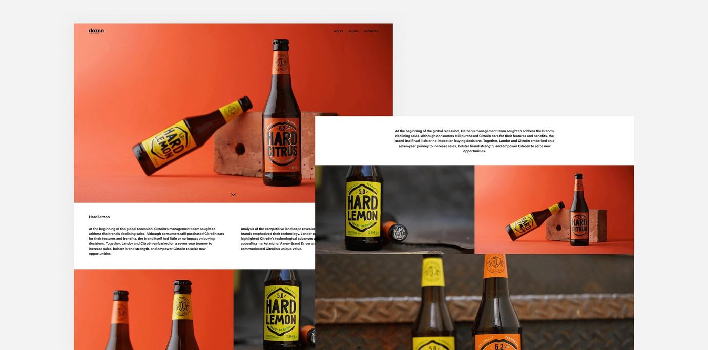 Dozen agency website challenge 3