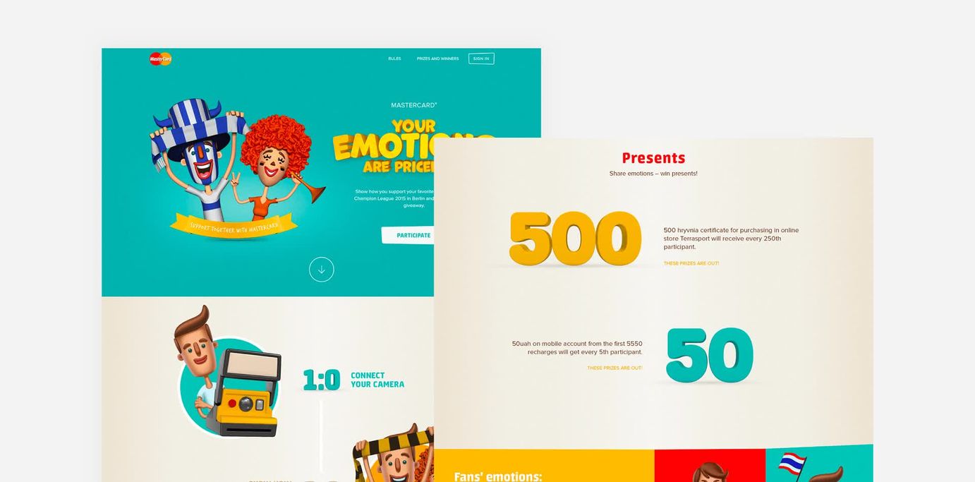 MasterСard Emotion tracking main