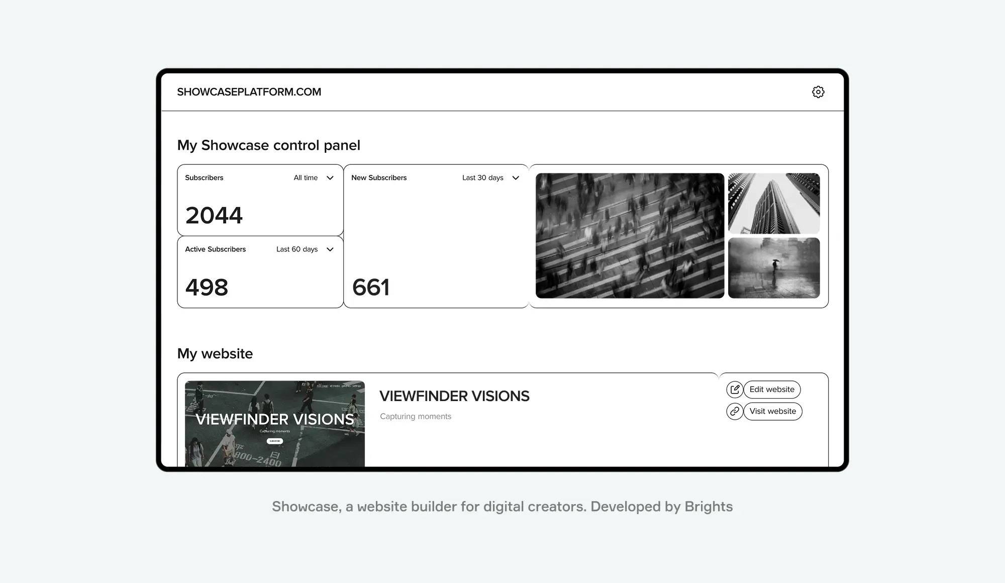 Showcase Developed by Brights