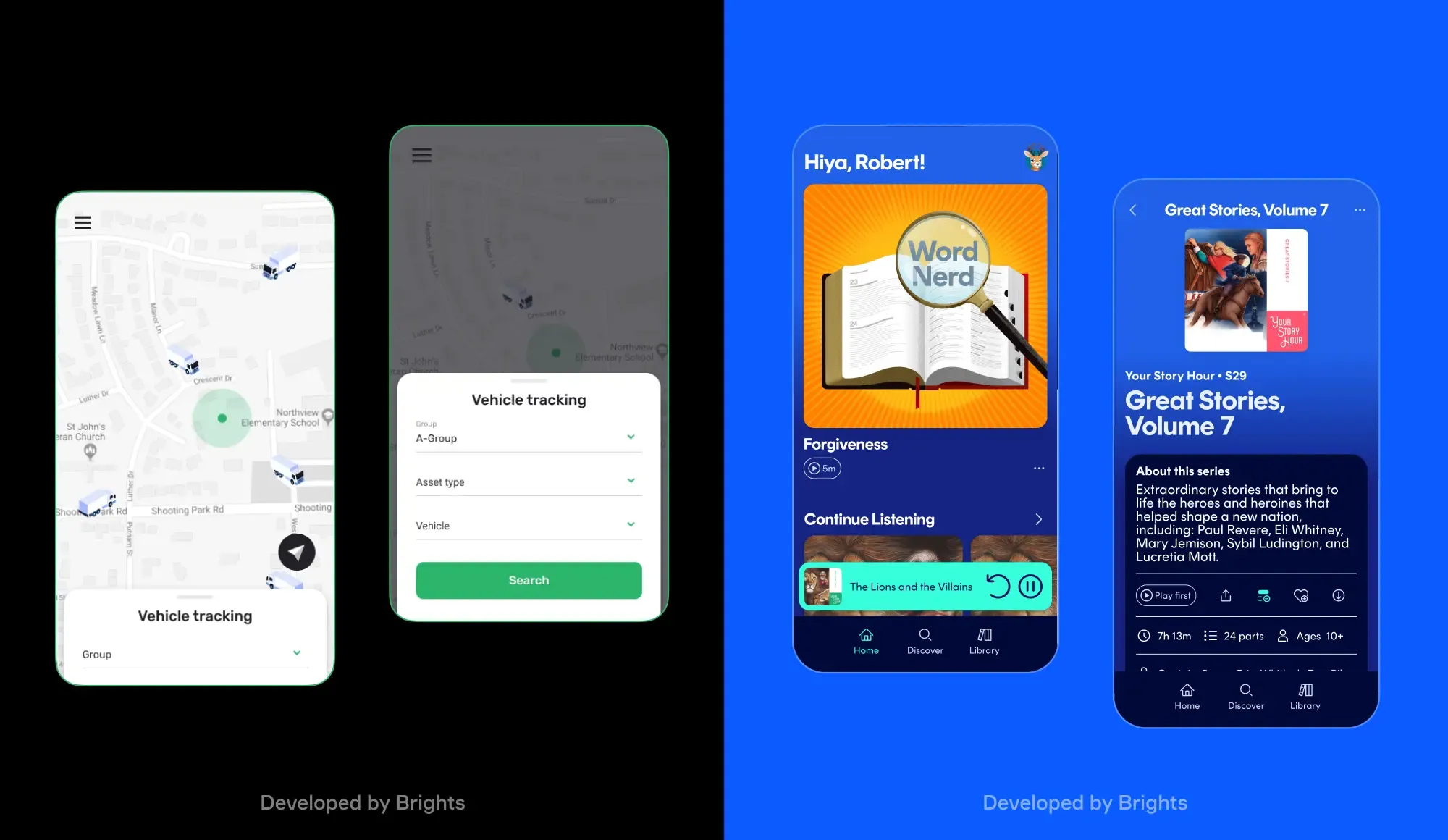 SaaS projects delivered by Brights