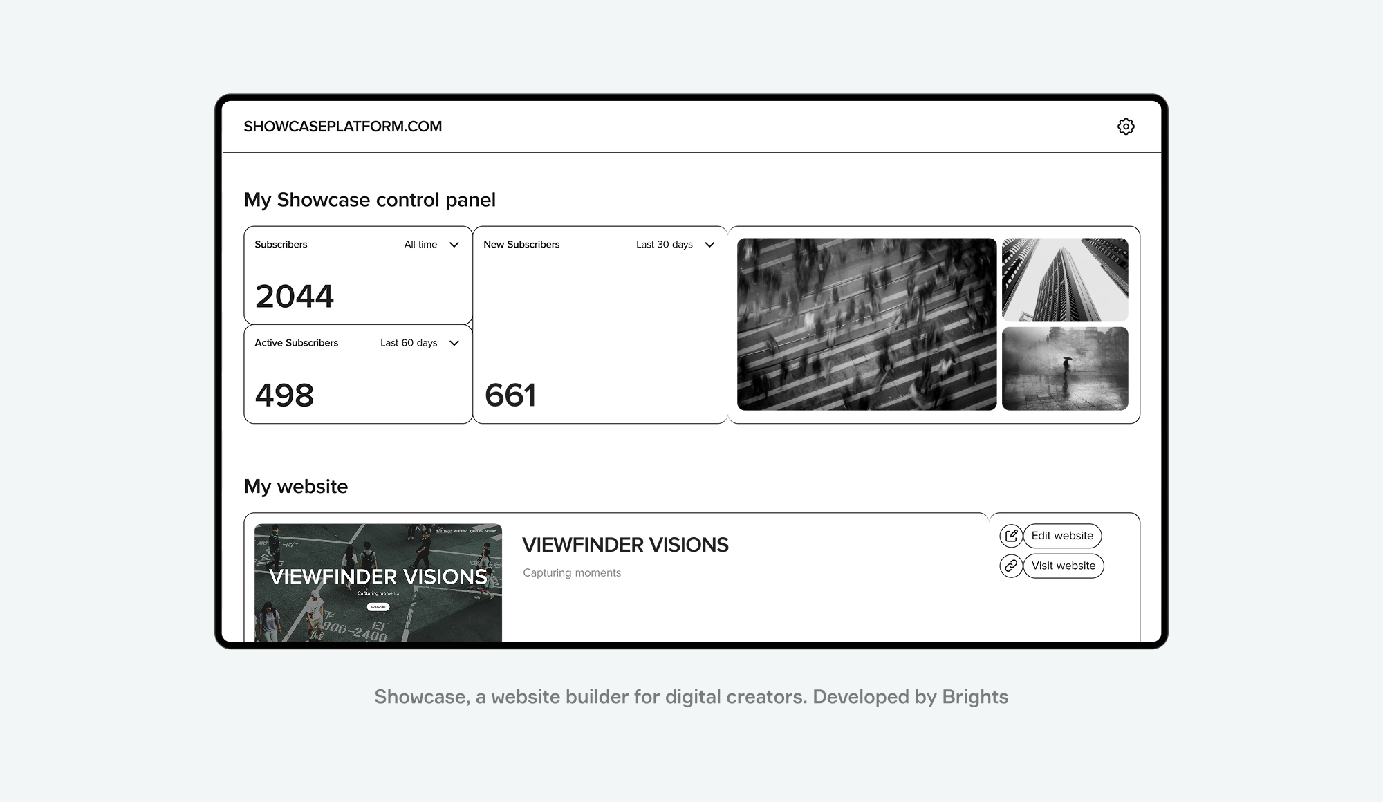 Showcase Developed by Brights