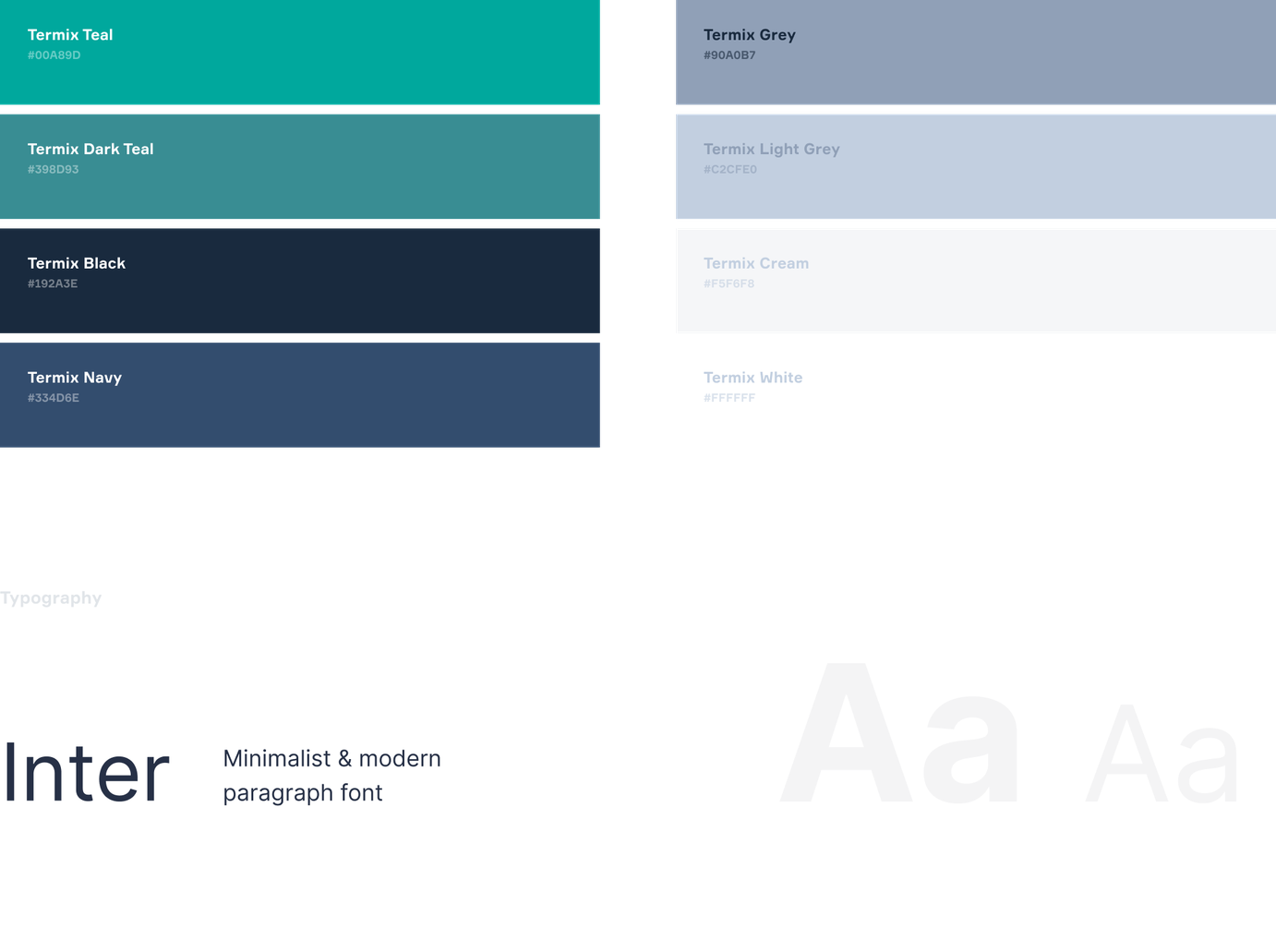 Termix design system