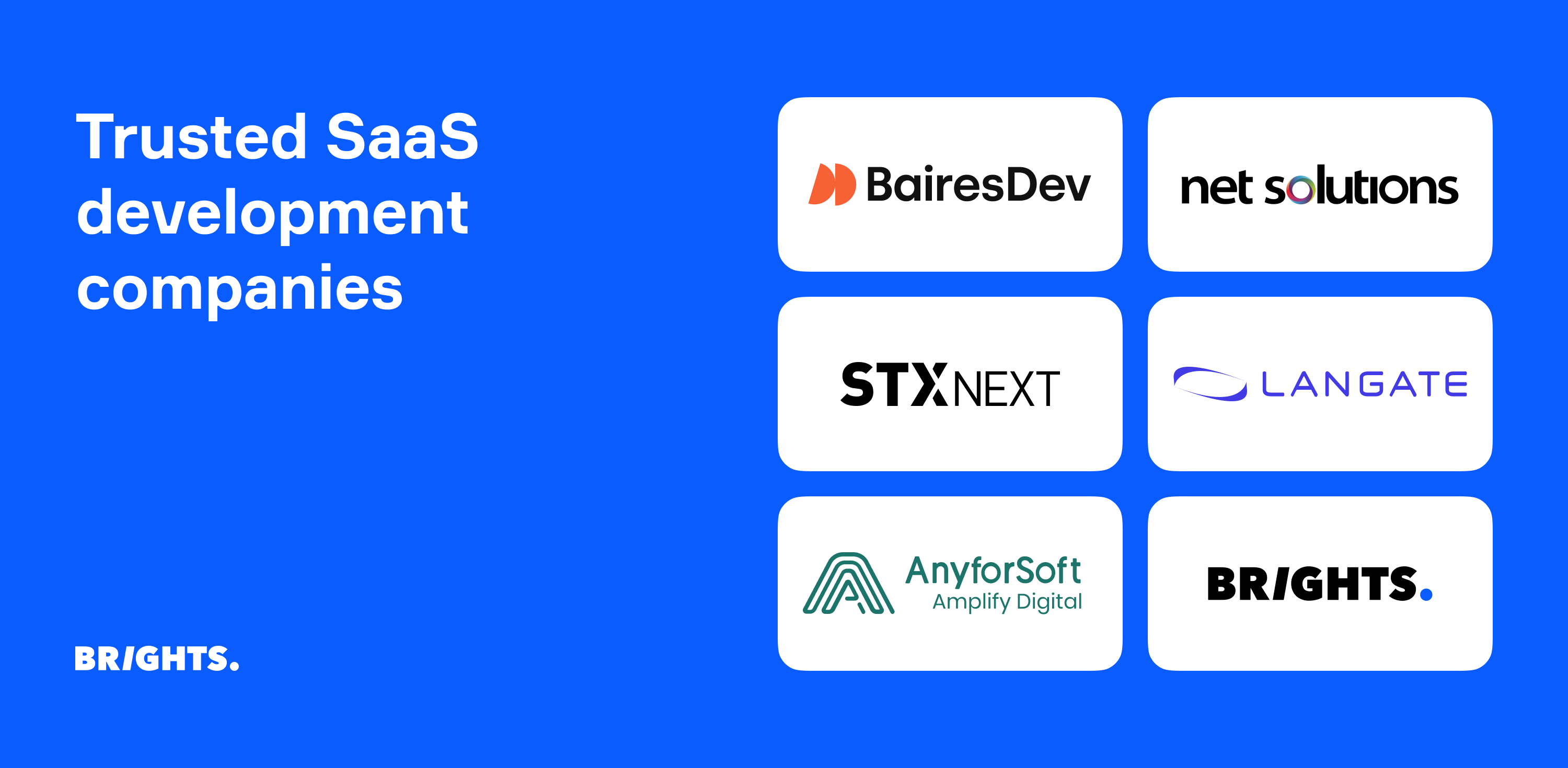 Trusted SaaS development companies
