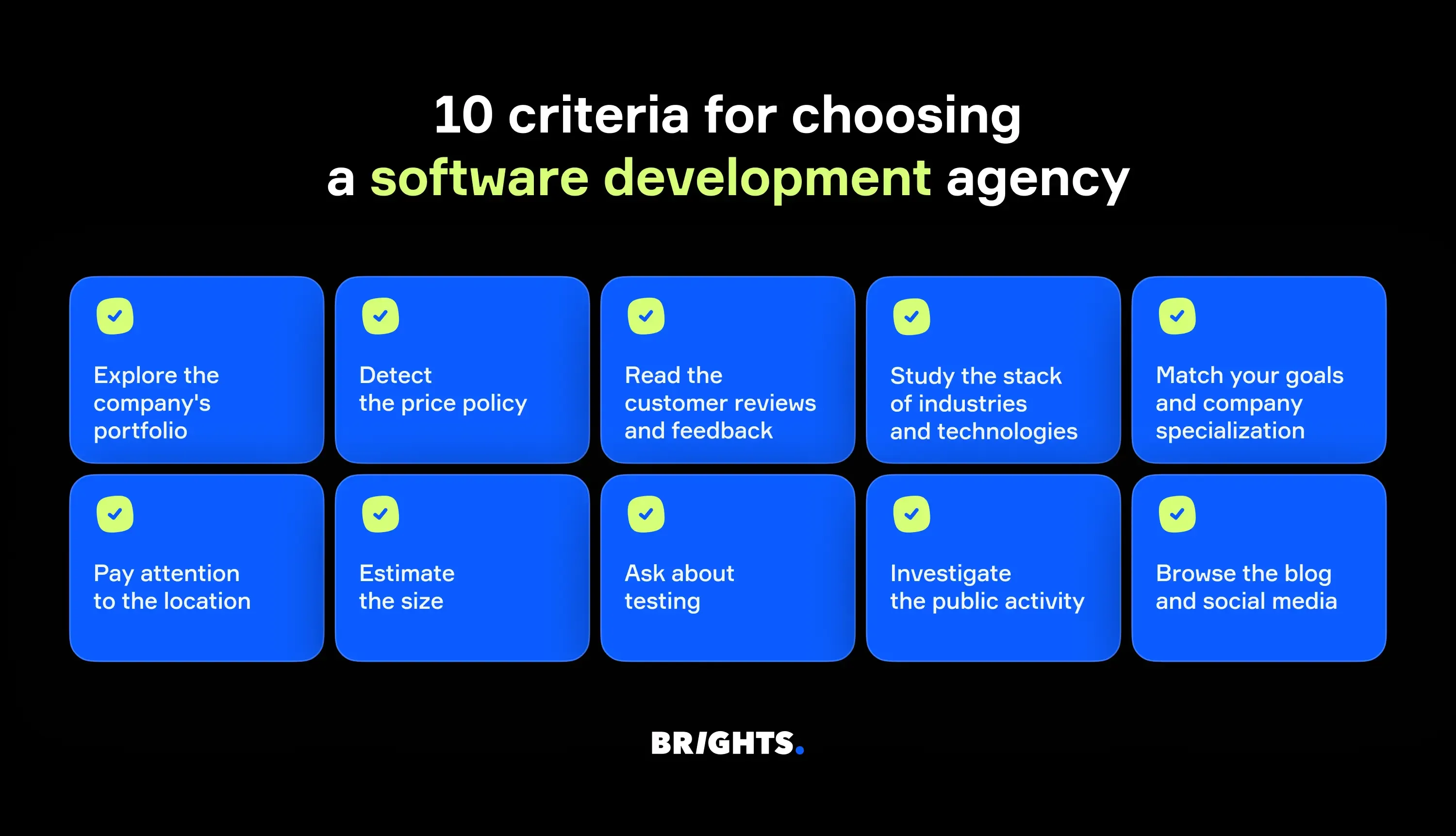 How to choose a software development agency (2026)