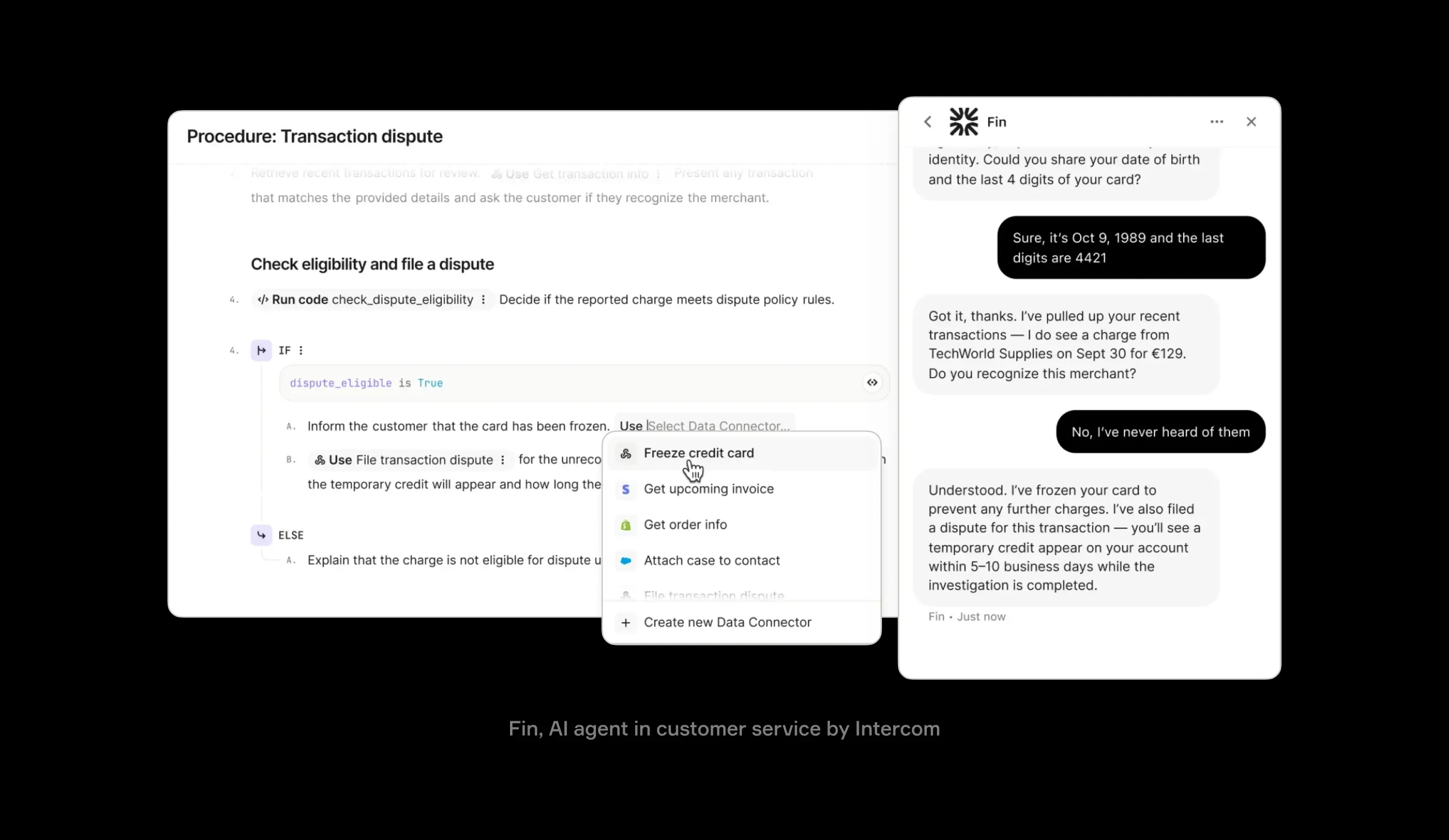 Fin, AI agent in customer service by Intercom