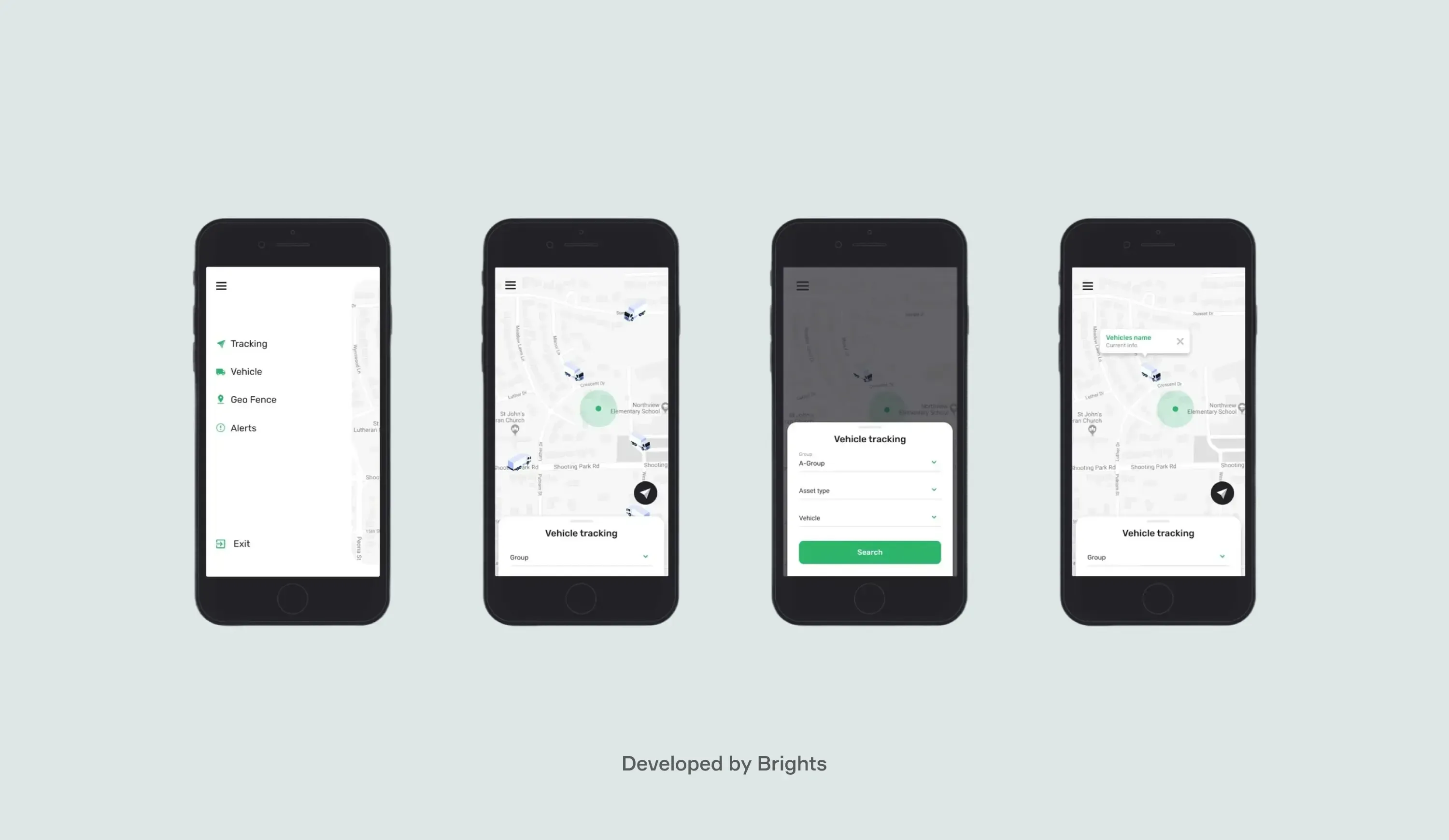 SaaS application developed by Brights