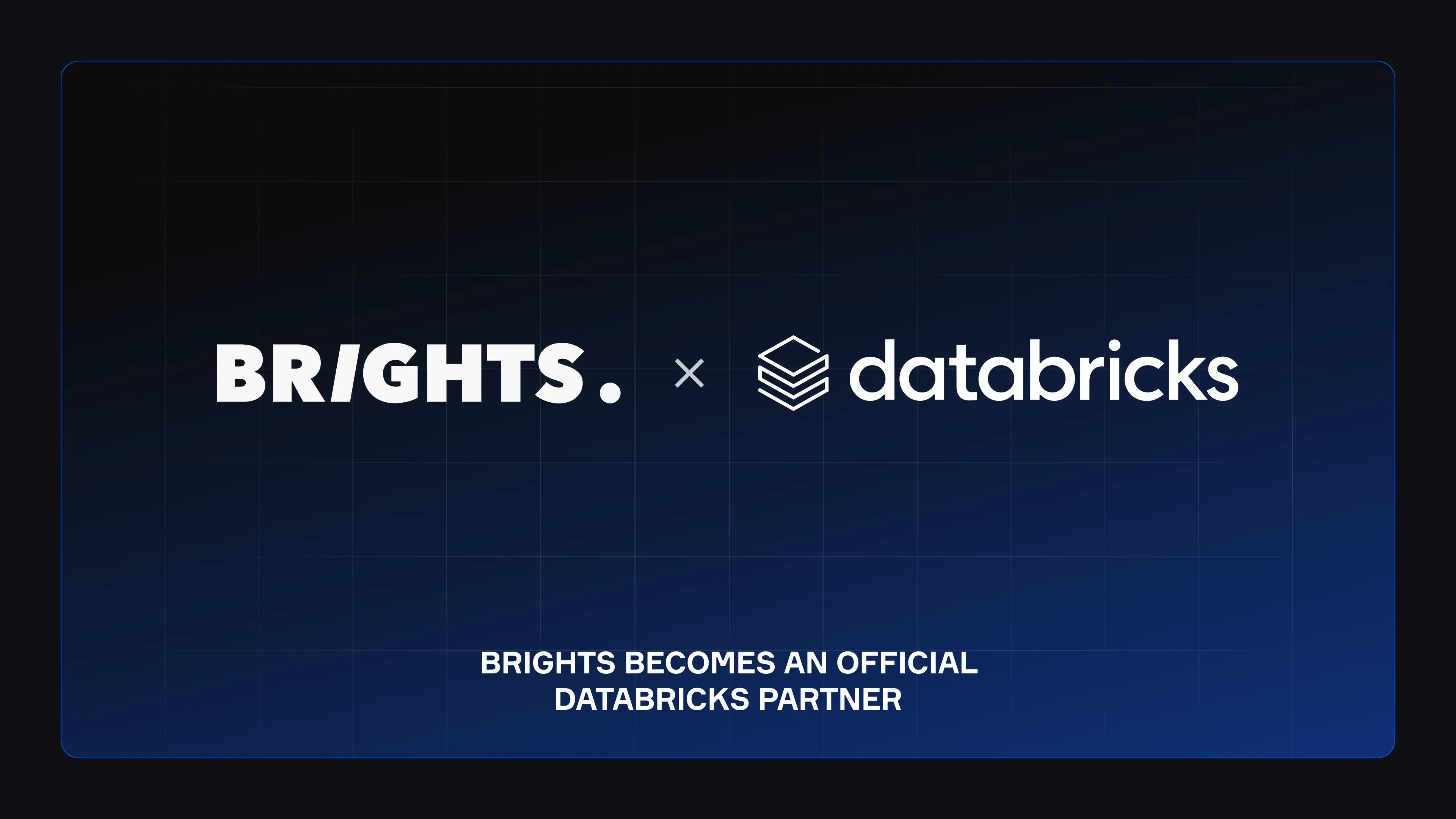 Brights becomes an Databricks partner