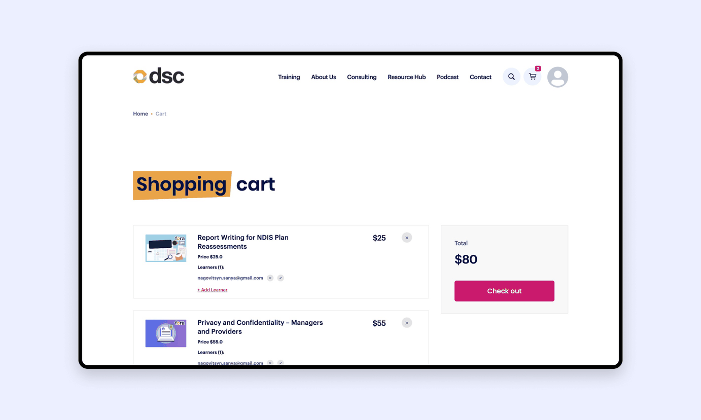 DSC solutions