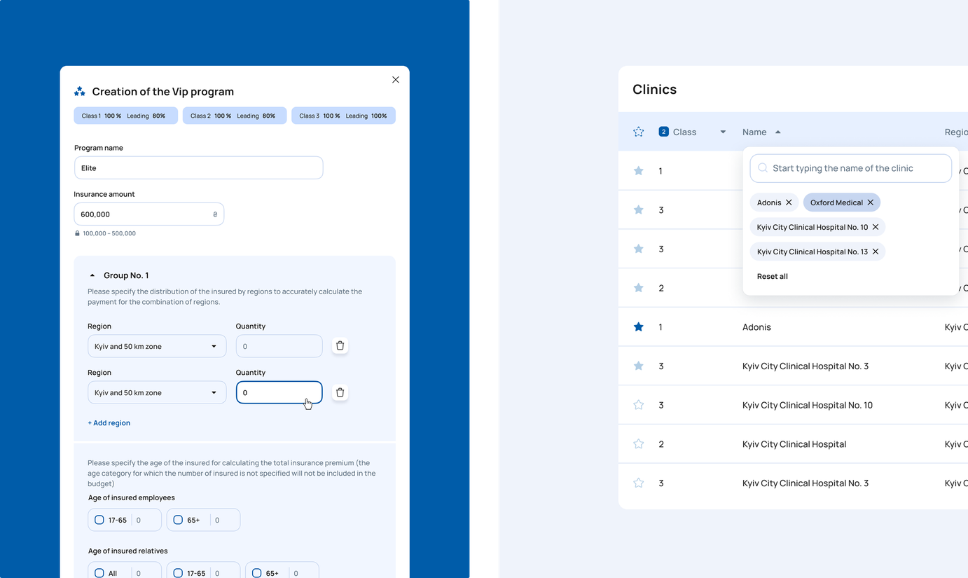 UNIQA proposal creation 2