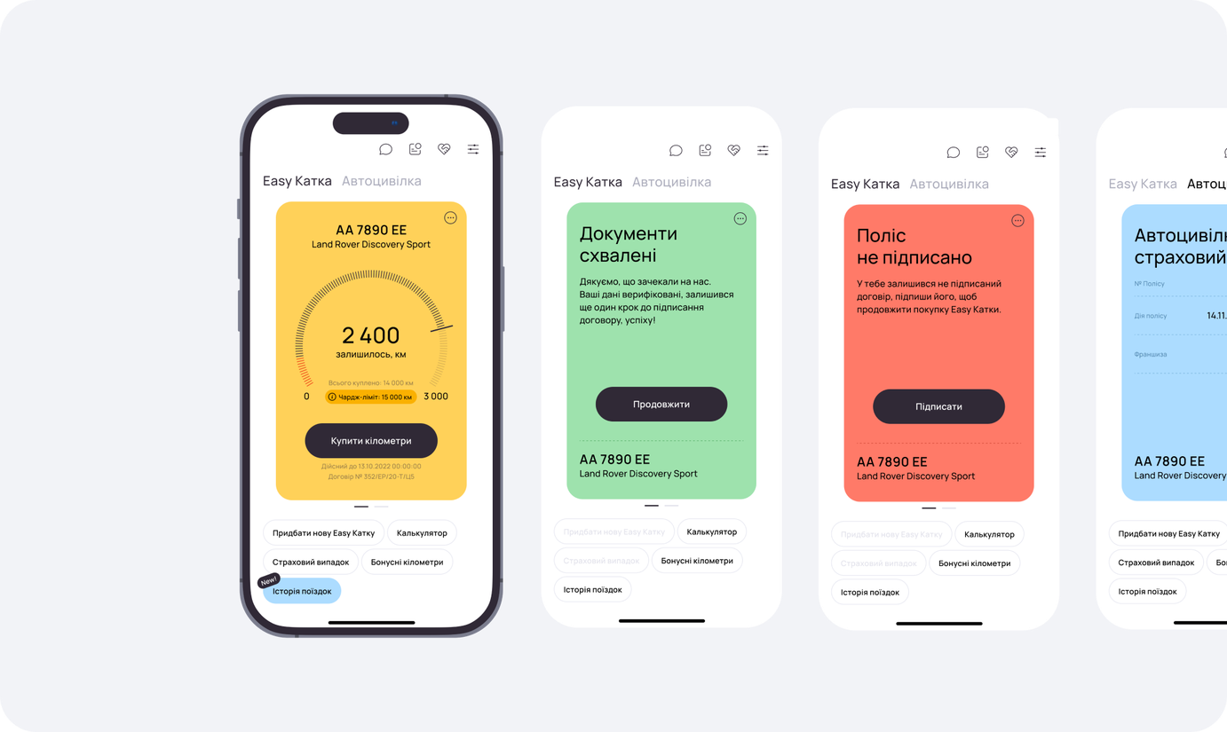 EASY PEASY main page