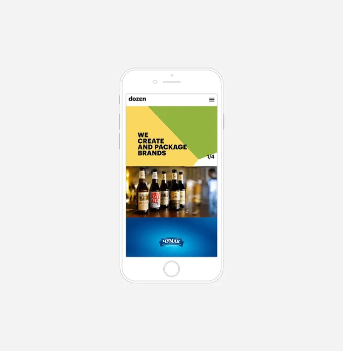 Dozen agency website challenge