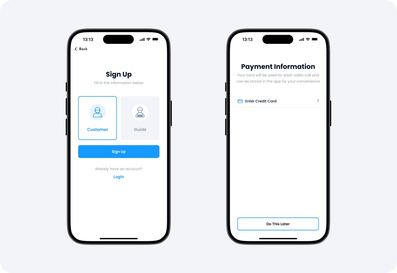 Guided application design