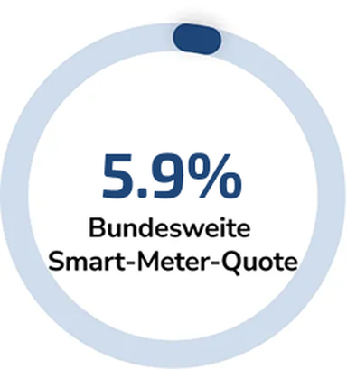 Bundesweite Smart-Meter-Quote