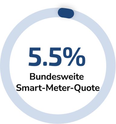 Bundesweite Smart-Meter-Quote