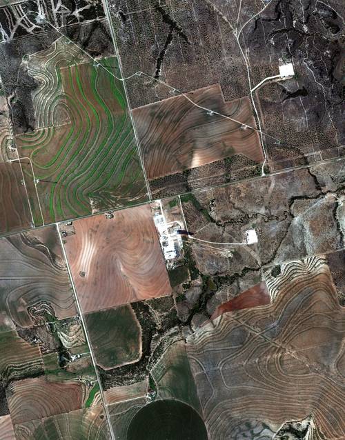 Satellite view of the Altair battery energy storage project