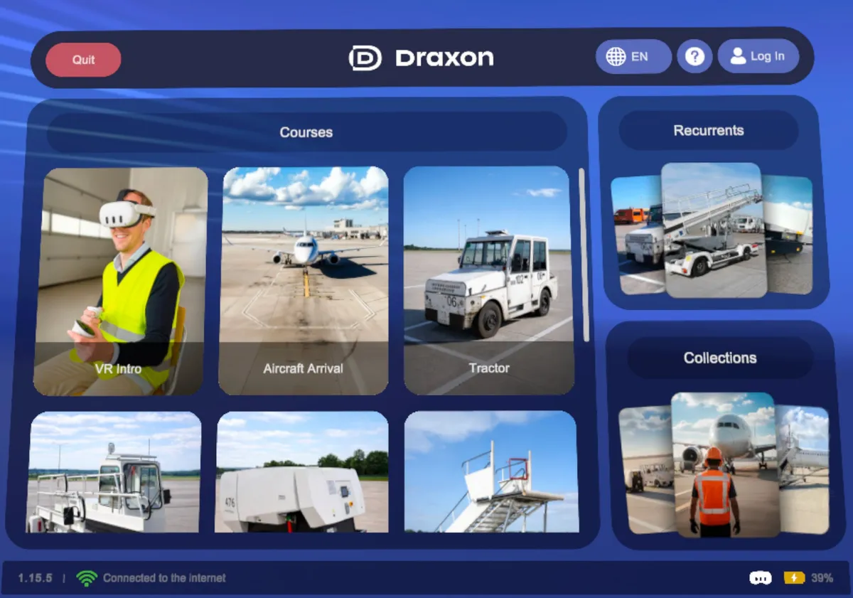 Choose from an extensive training library