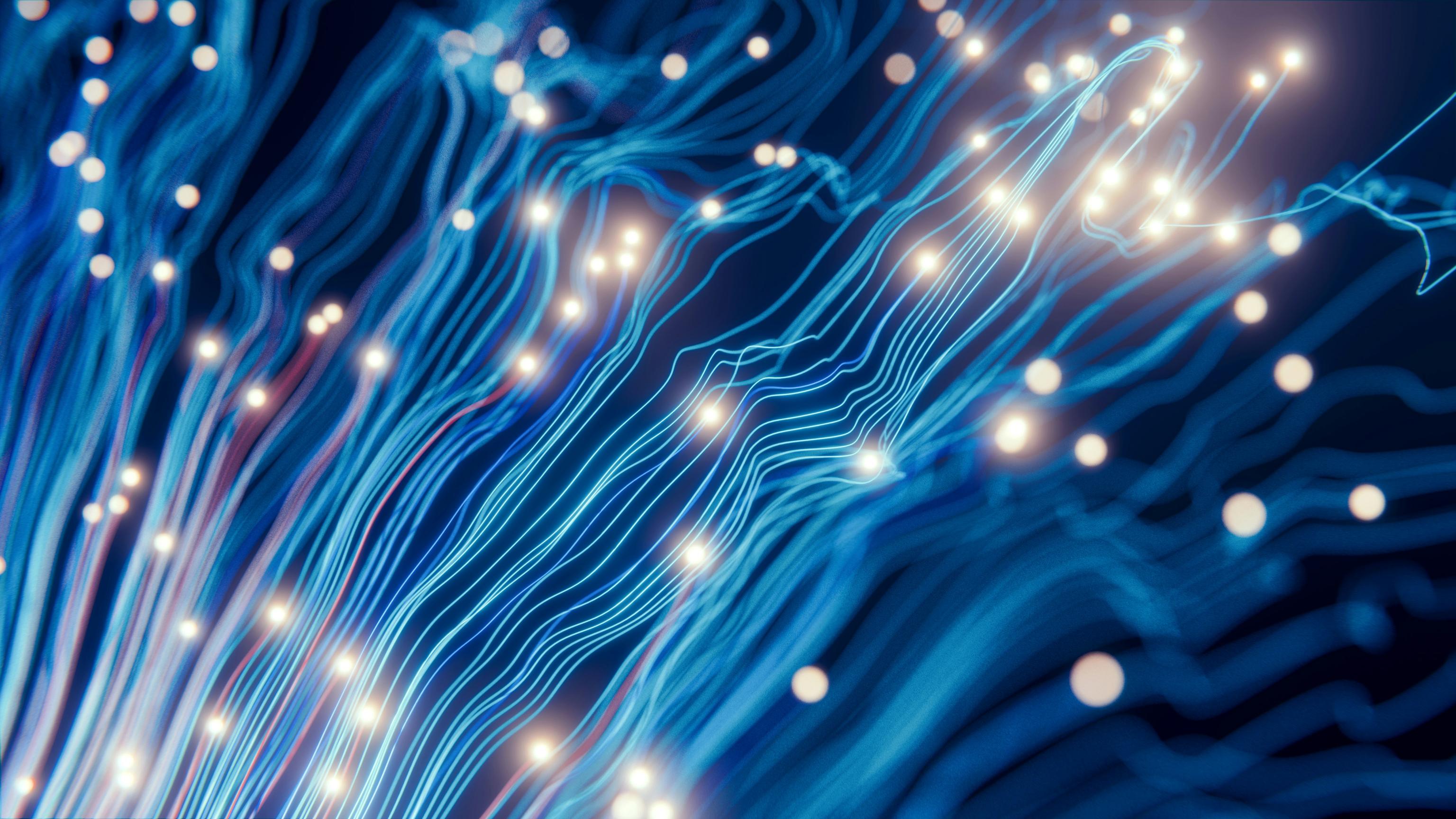 Lights and Lines Background