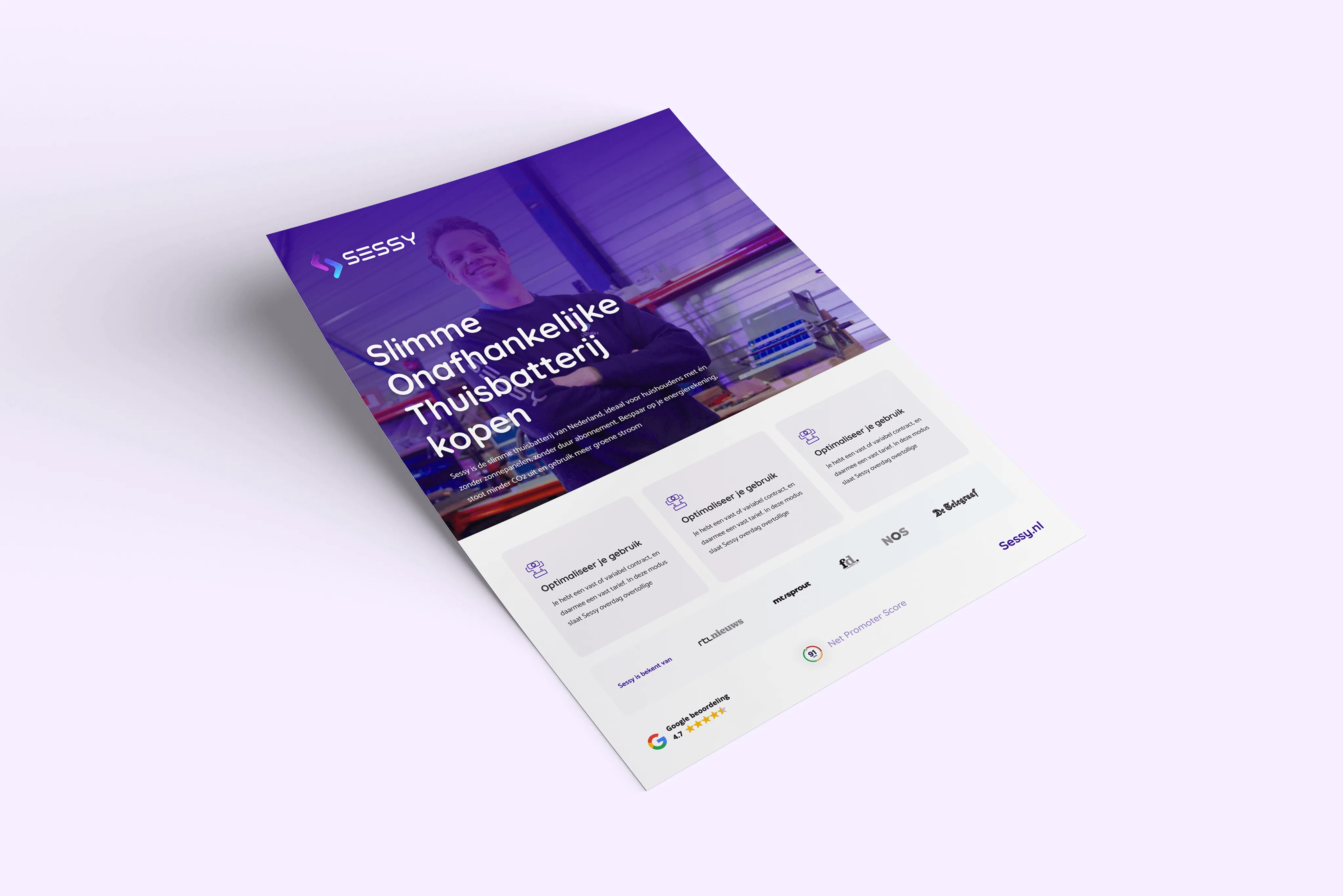 Sessy Mockup - FlyerA4