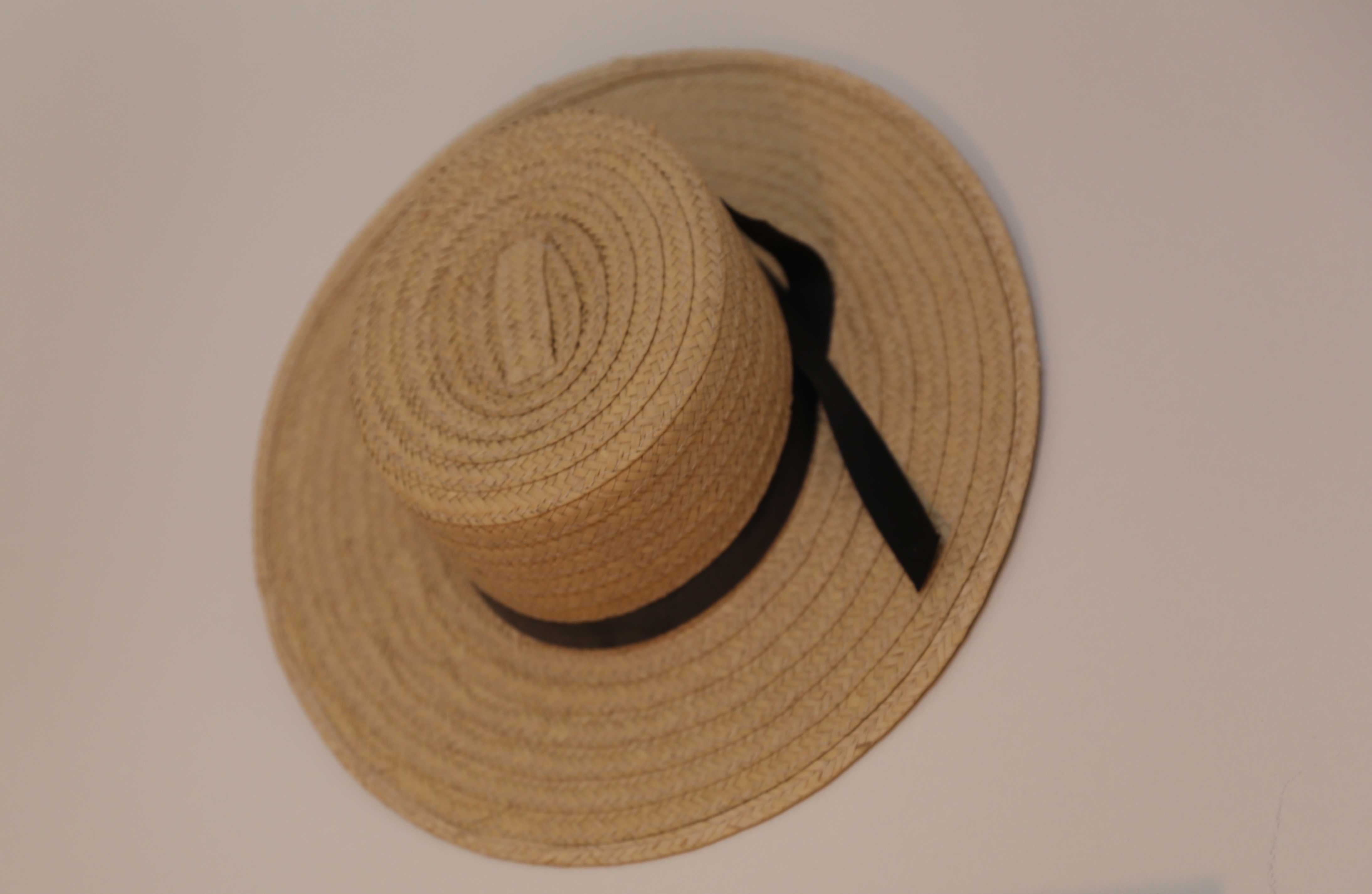 straw amish hat