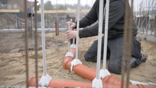 pipe support system montering