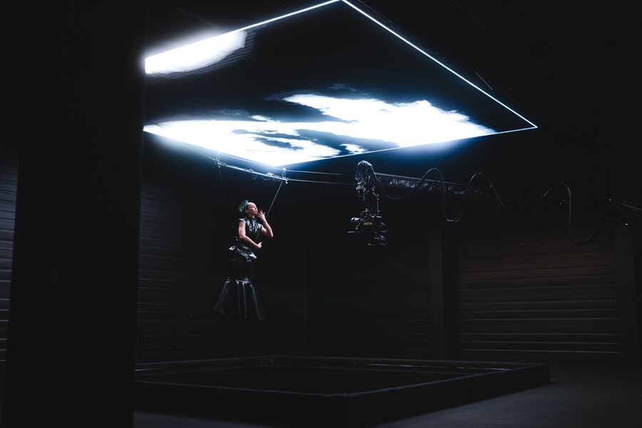 Big Filmset of a filmproduction company in the blackforest