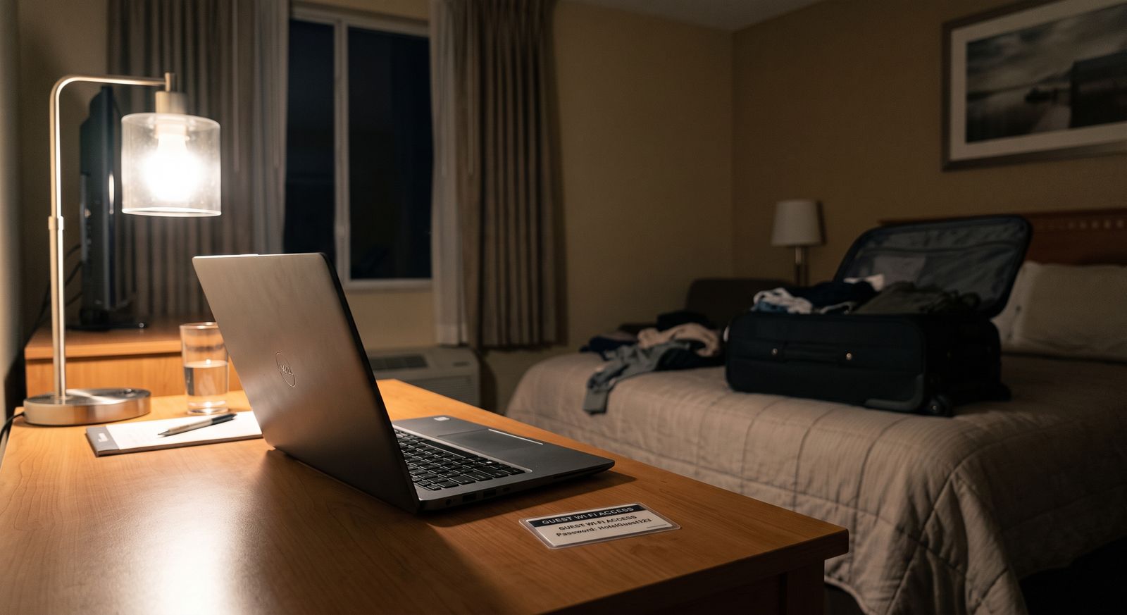 The hotel Wi-Fi asked for your email address. Here is what happens next.