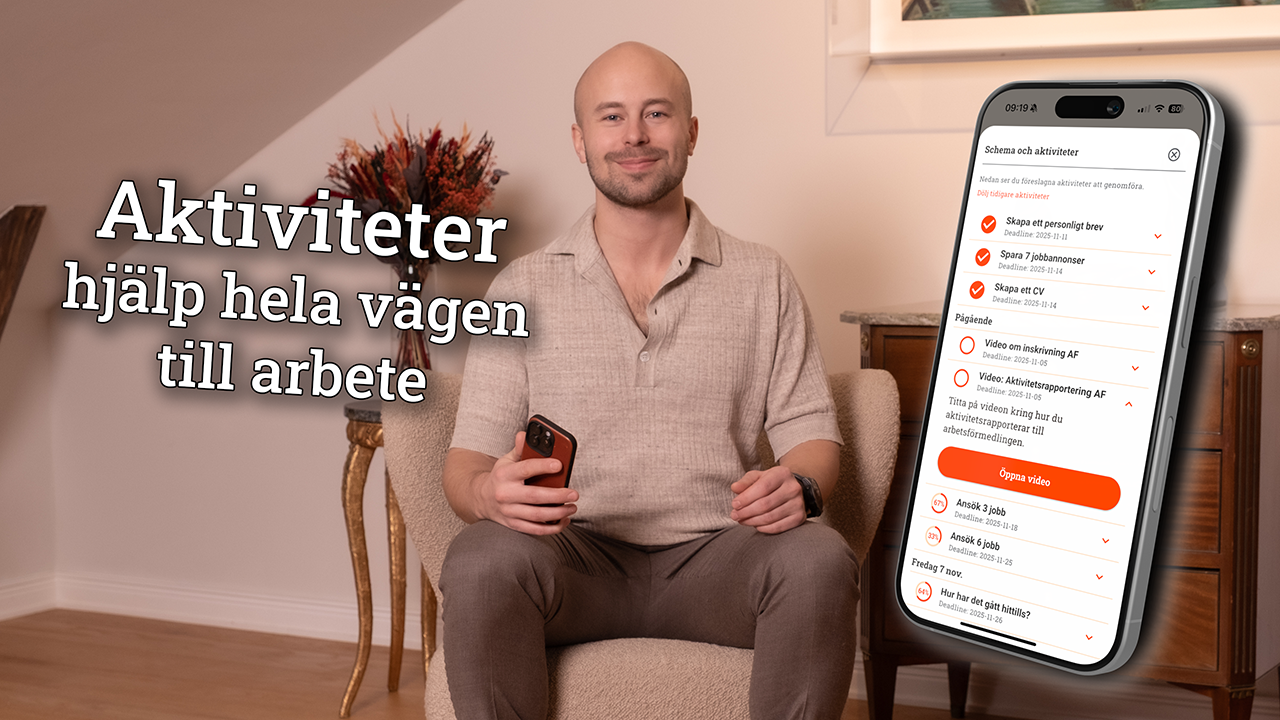 Aktiviteter i Wundermatch – guidat stöd genom ditt jobbsök