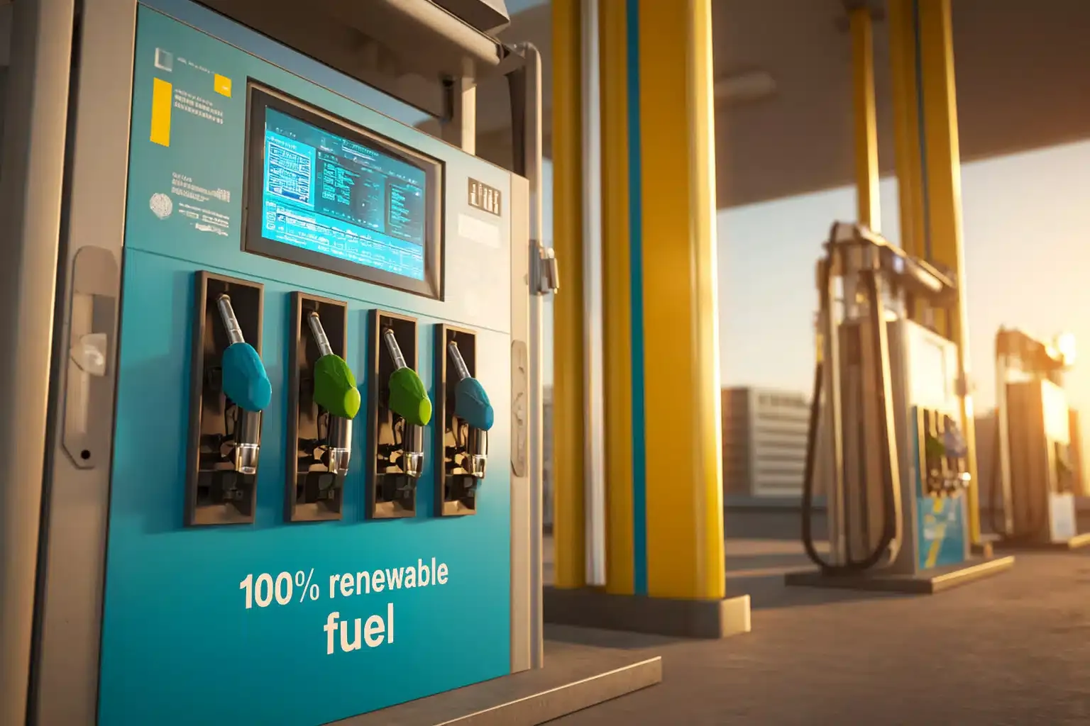 Tankstelle HVO