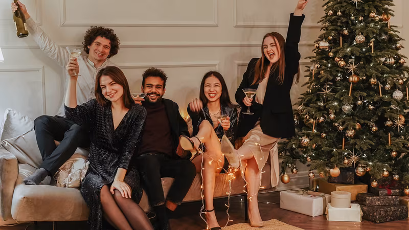 Nachhaltige Weihnachtsfeier im Team