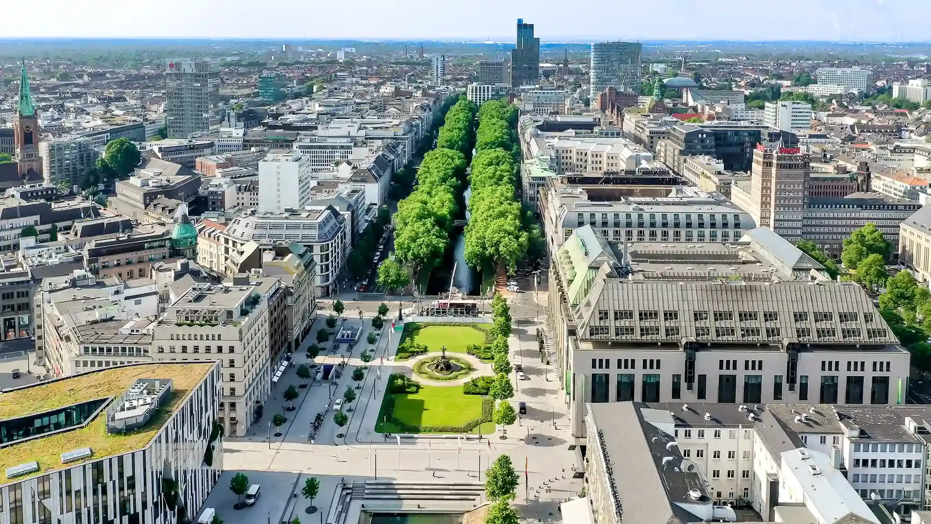 Duesseldorf Aerial