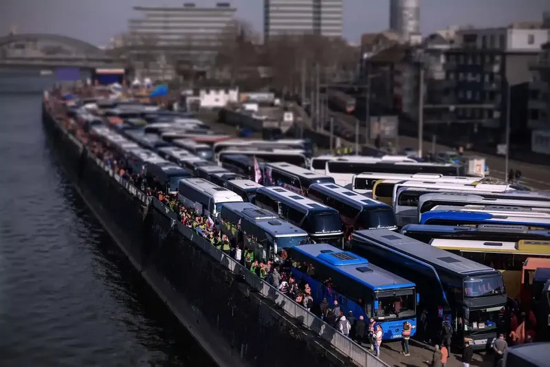 Ein Mobilitätskonzept für 5 simultane Großevents