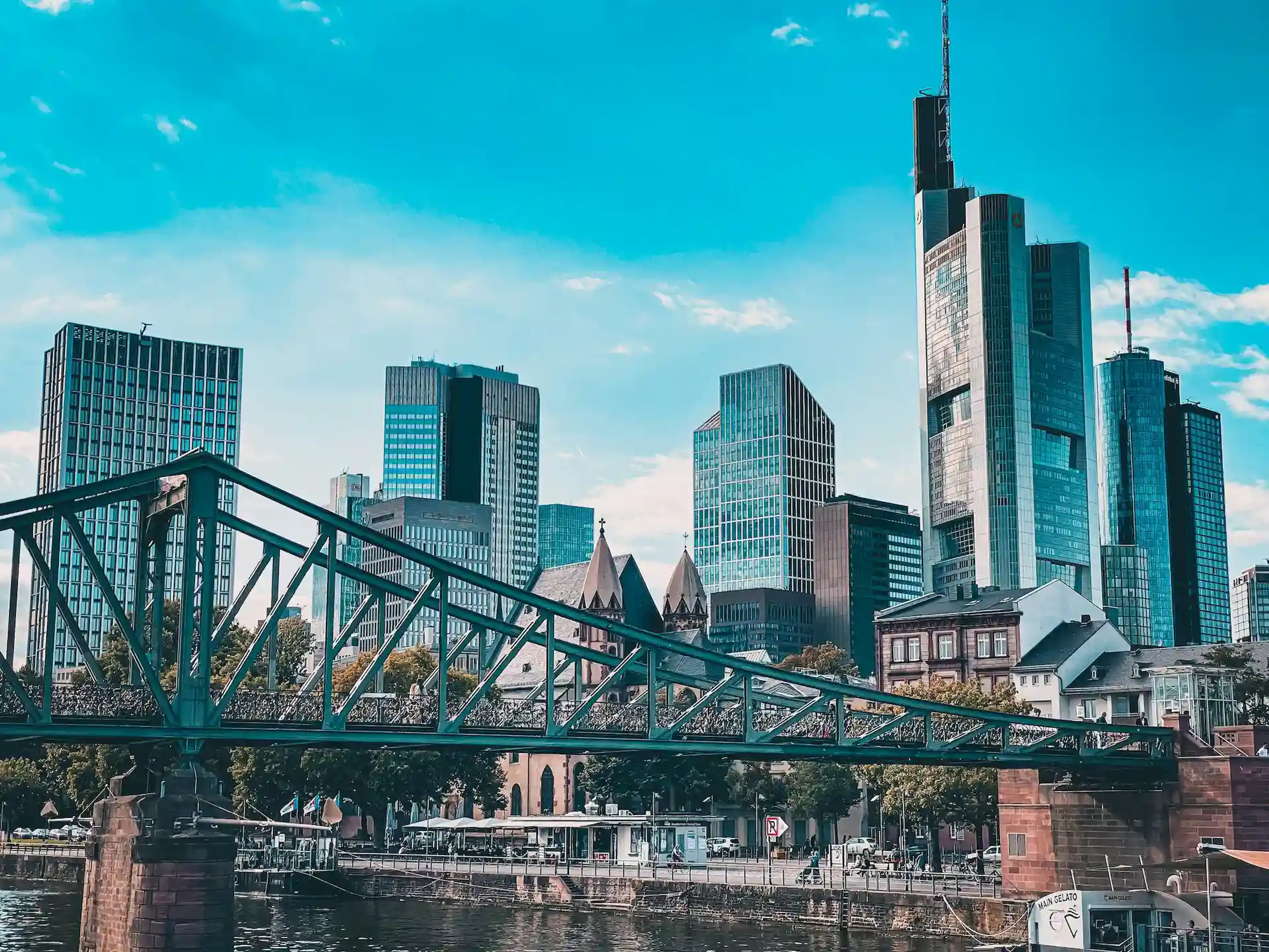 Skyline von Frankfurt