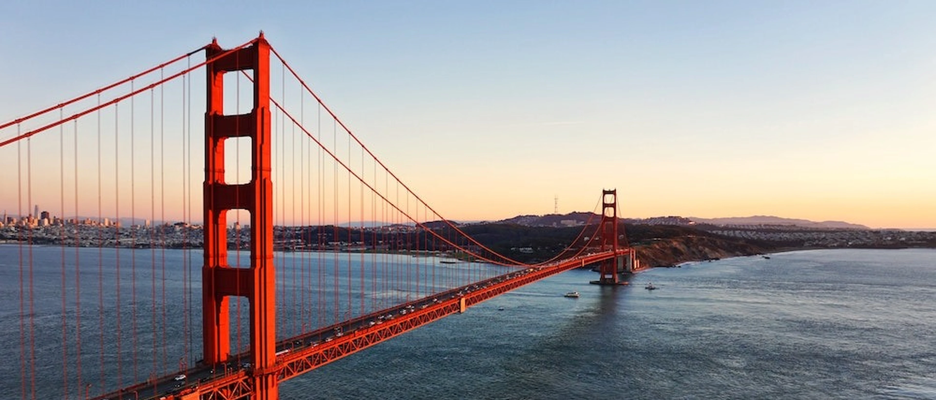 San francisco bay golden gate bridge
