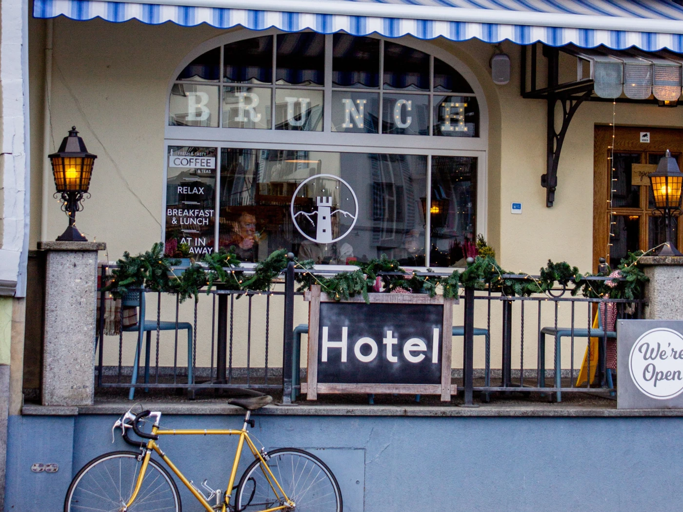 facade of a cozy looking hotel