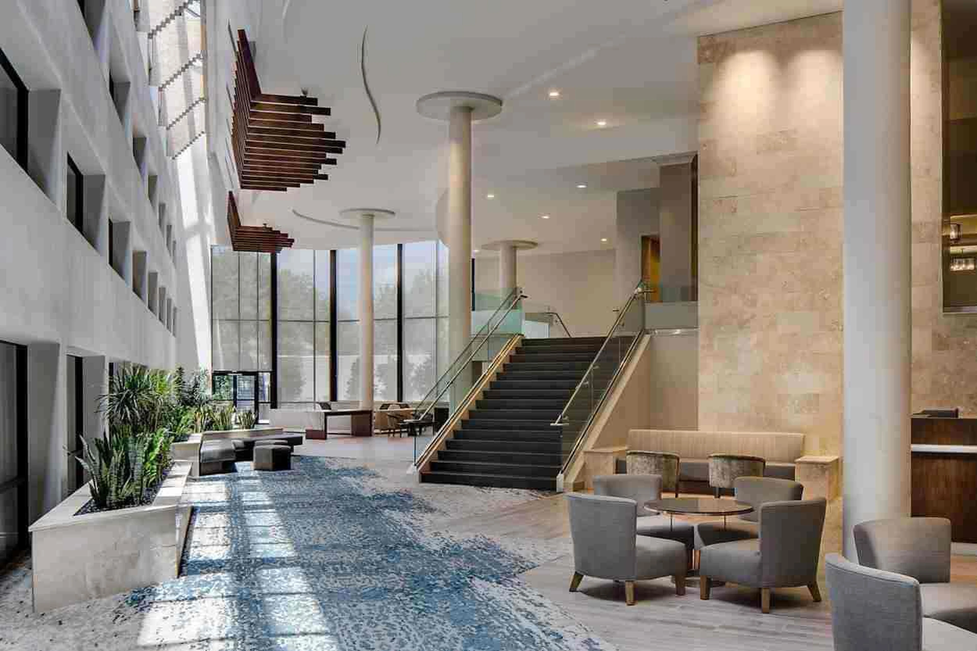 Mid Continent Hospitality Atrium Staircase