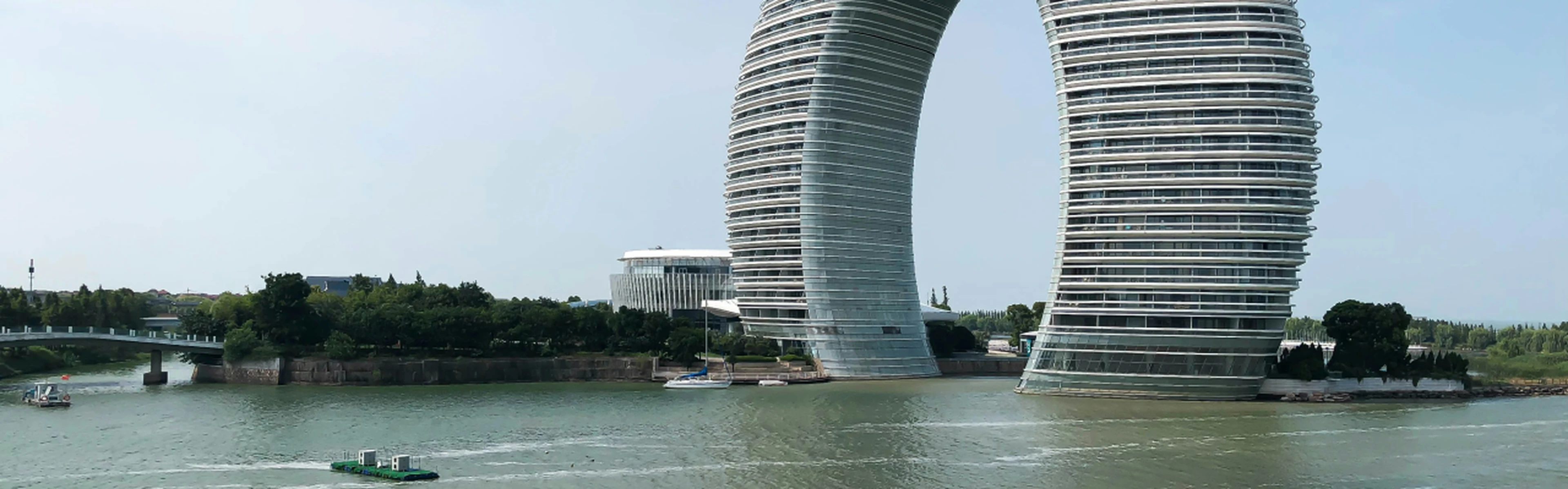 Huzhou, China skyline