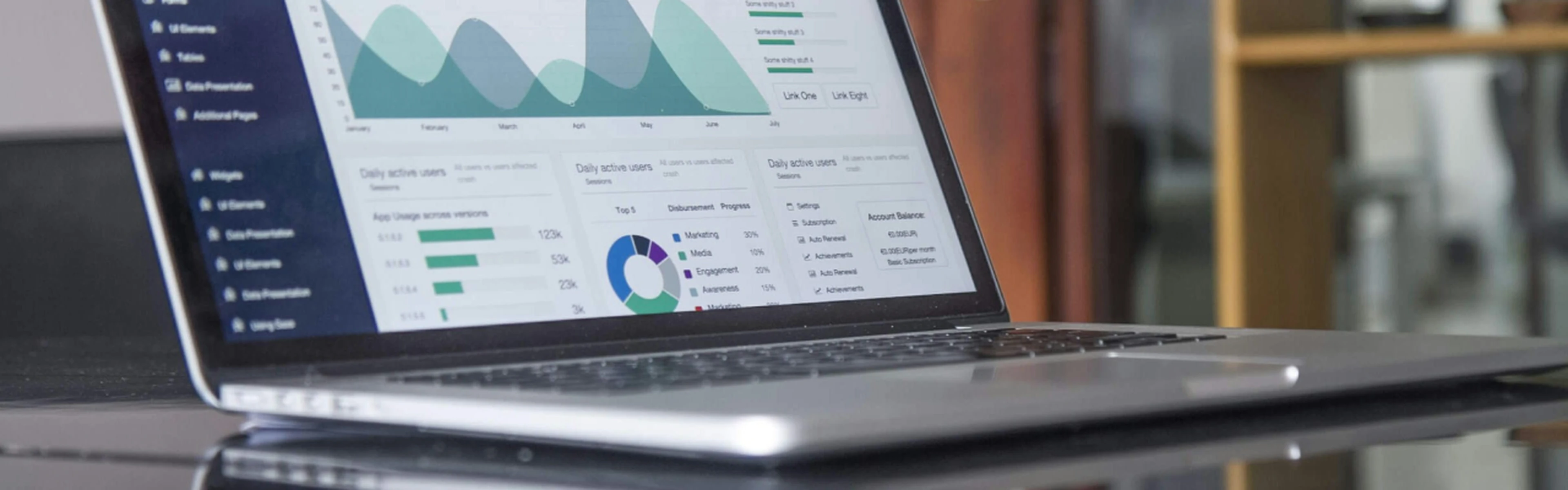 Interface of a data program