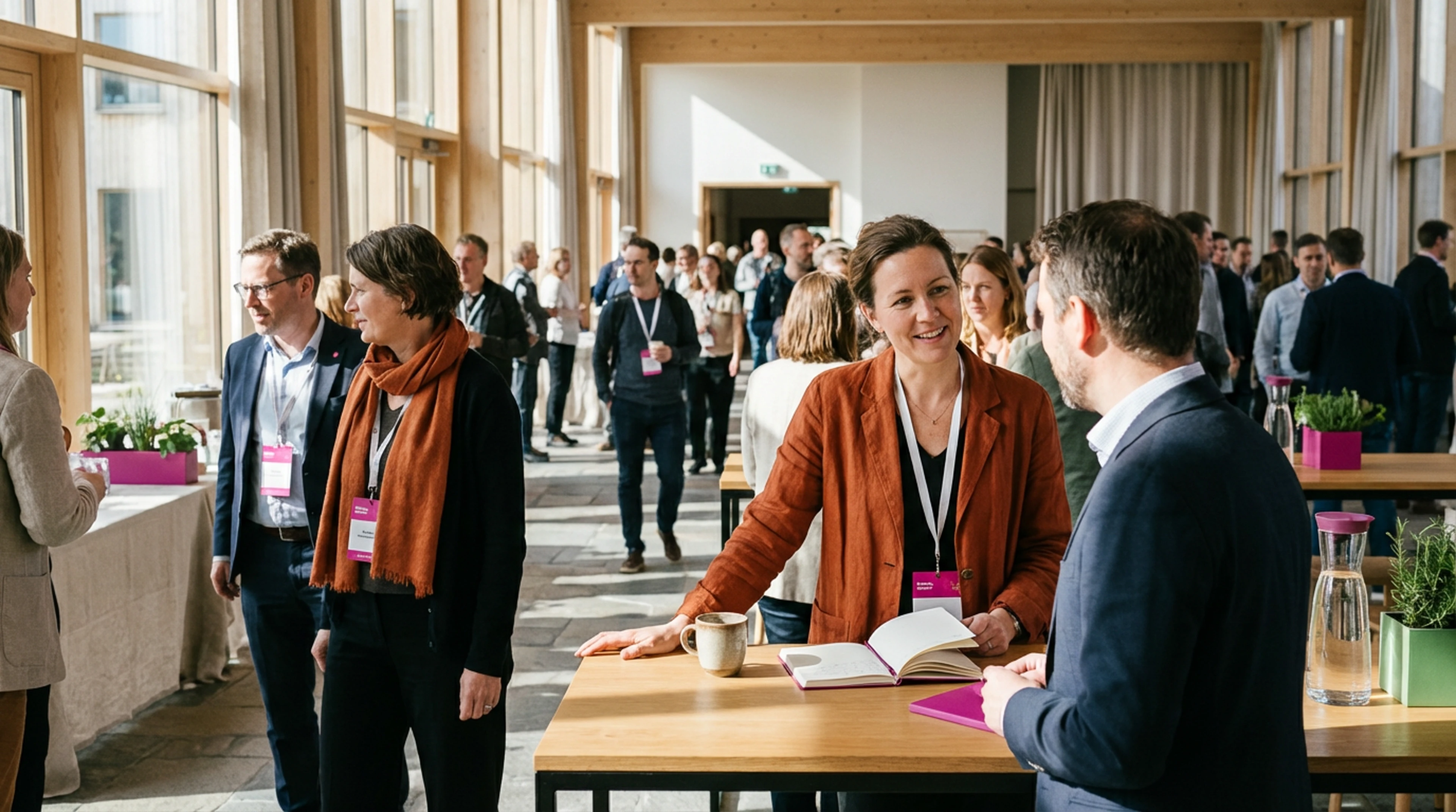 Conferences and other corporate events are a big part of hotel life