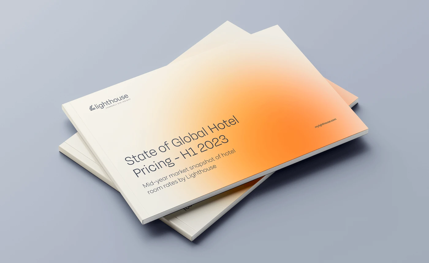 H1 2023 mid-year market snapshot of hotel room rates by Lighthouse